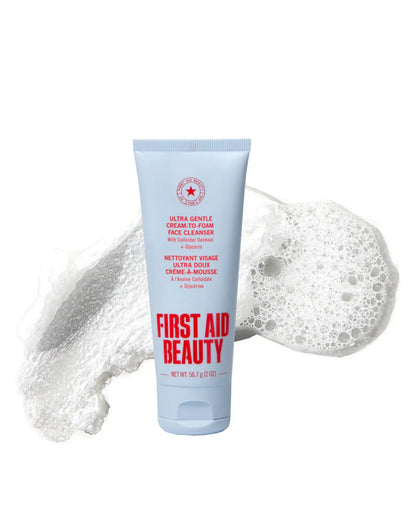 Ultra Gentle Cream-to-Foam Face Cleanser with Colloidal Oatmeal + Glycerin 56.7g