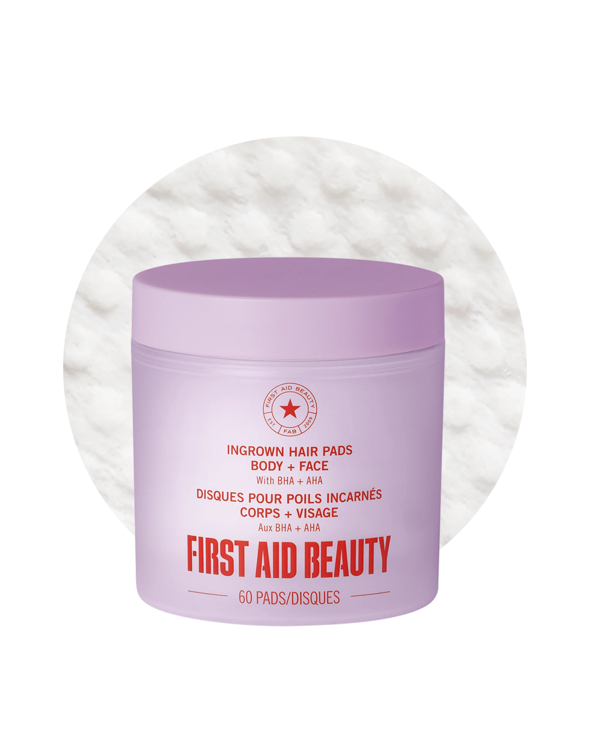 Ingrown Hair Pads with BHA + AHA 60 Pads