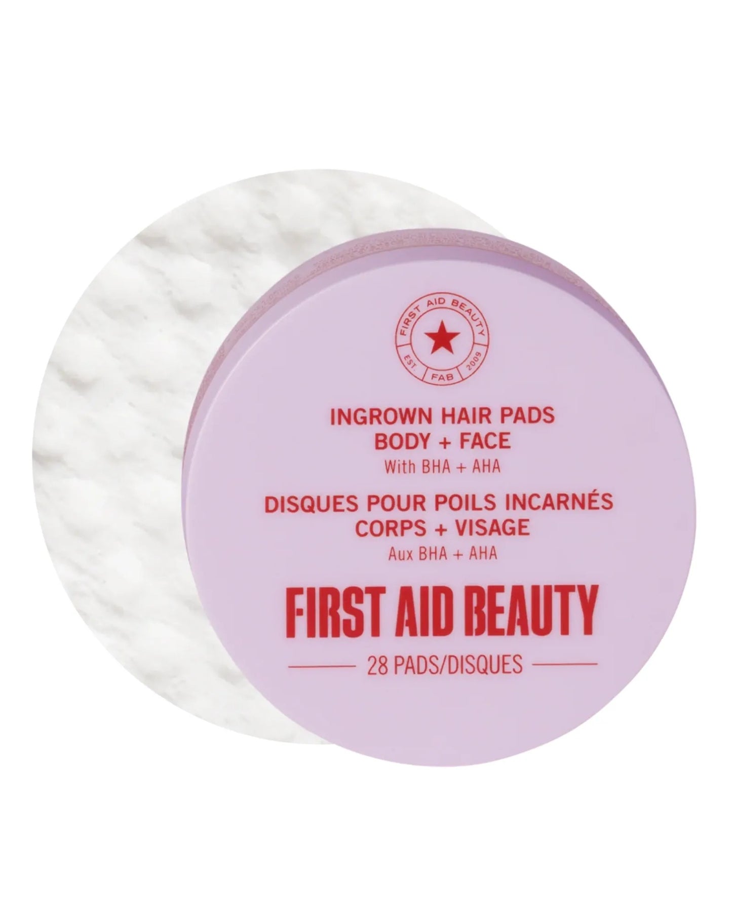 Ingrown Hair Pads with BHA + AHA 28 Pads