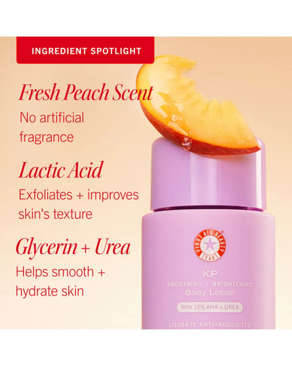 KP Smoothing + Brightening Body Lotion Fresh Peach 200ml