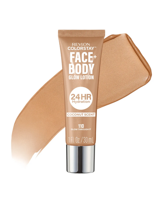Revlon ColorStay Face + Body Glow Lotion Glow Through It