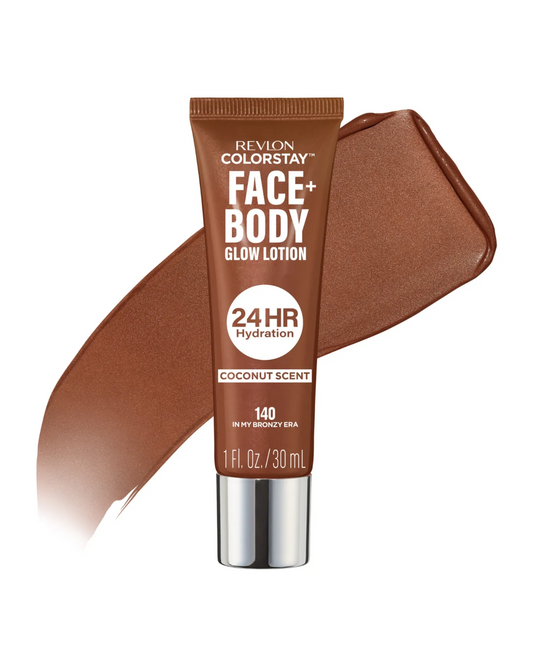 Revlon ColorStay Face + Body Glow Lotion In My Bronzy Era
