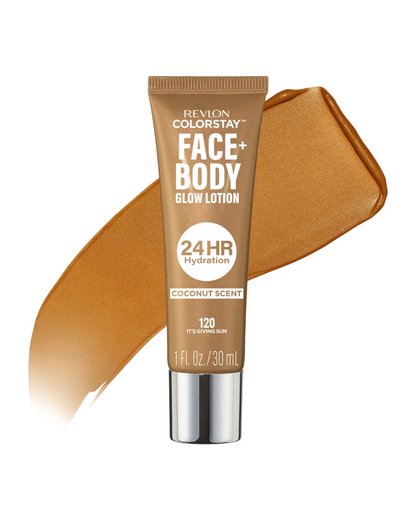Revlon ColorStay Face + Body Glow Lotion Its Giving Sun