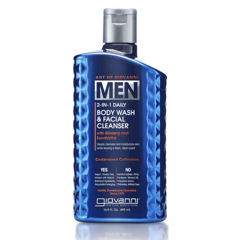 Giovanni Men 2-in-1 Body & Face Wash 499ml