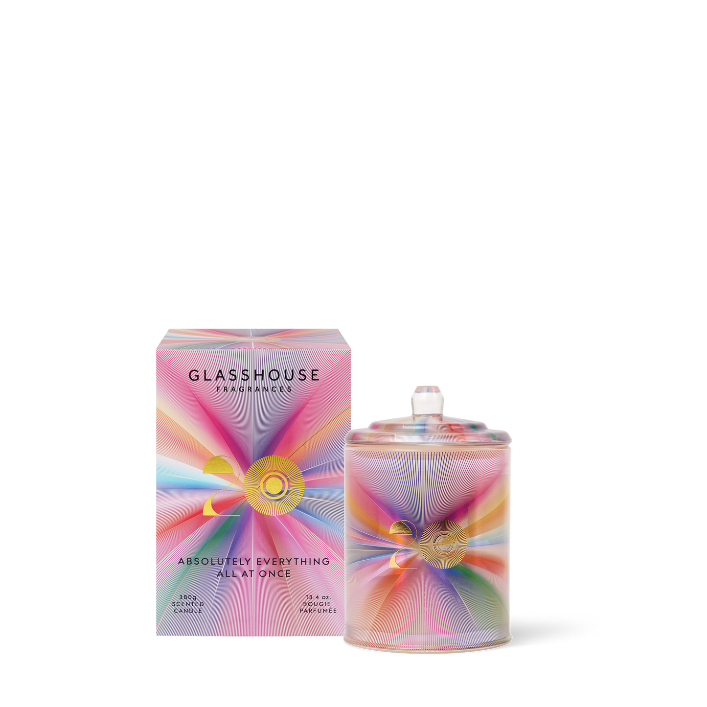 Glasshouse Absolutely Everything All At Once 380g Triple Scented Soy Candle