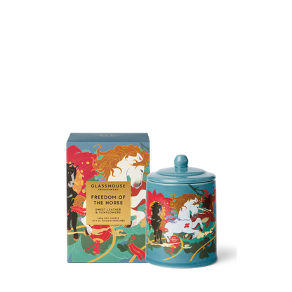 Glasshouse Freedom of the Horse 380g Triple Scented Soy Candle