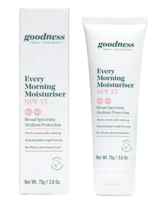 Goodness Every Morning Moisturiser SPF15 75g