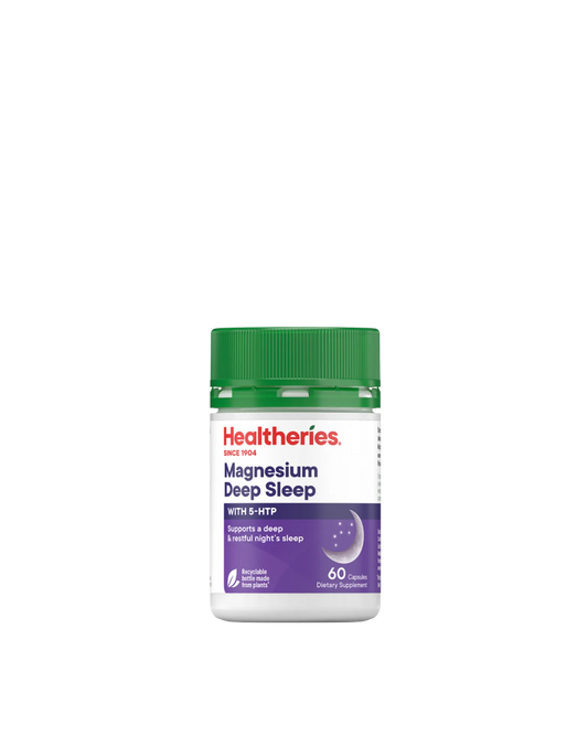 Healtheries Magnesium Deep Sleep with 5-HTP 60 Capsules