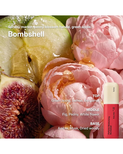 Hetras Double Shot Perfume Body Mist - Bombshell