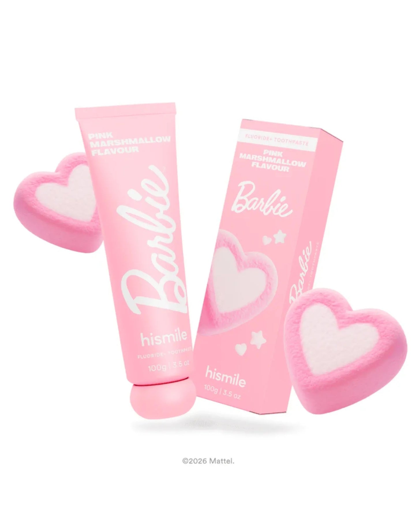 hismile Barbie Pink Marshmallow Toothpaste 100g