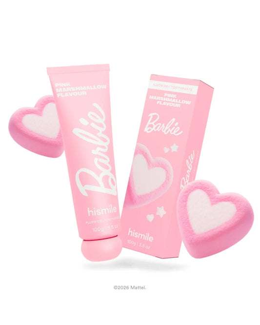 hismile Barbie Pink Marshmallow Toothpaste 100g