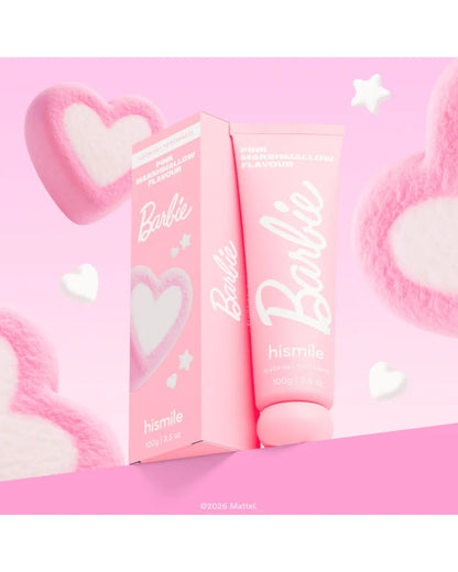 hismile Barbie Pink Marshmallow Toothpaste 100g
