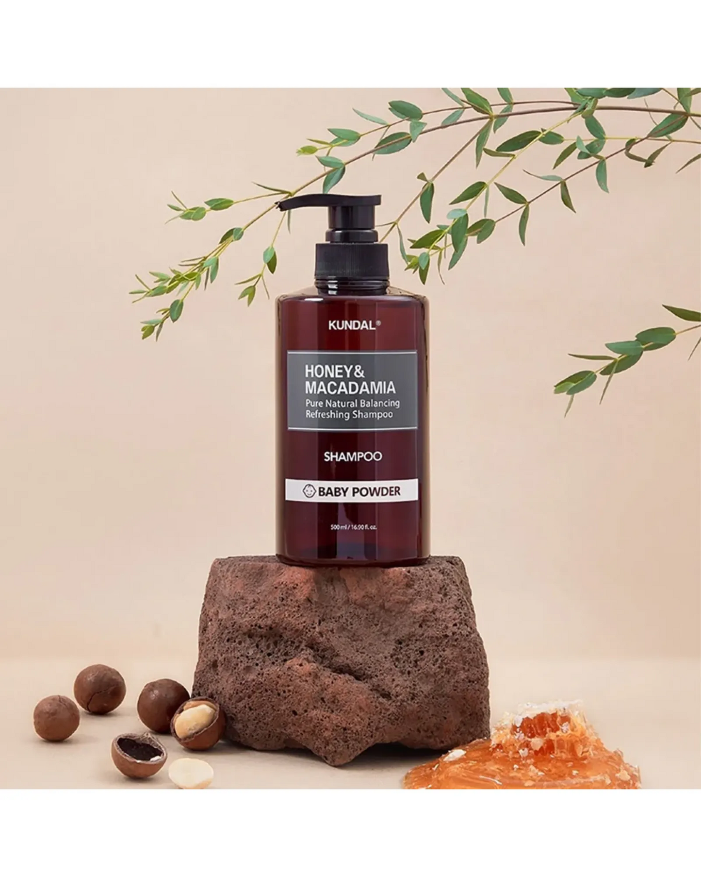 Kundal Honey & Macadamia Nature Shampoo - Cherry Blossom 500ml