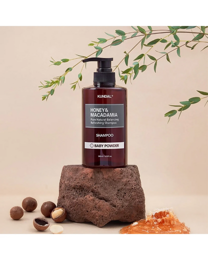 Kundal Honey & Macadamia Nature Shampoo - Cherry Blossom 500ml