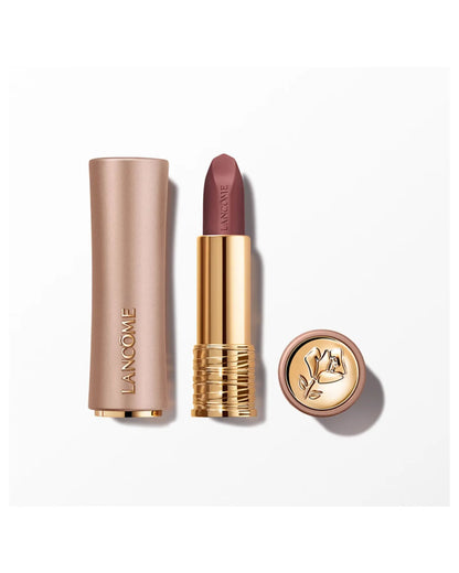 L'Absolu Rouge Intimatte Soft Matte Lipstick Brown Sans Filtre