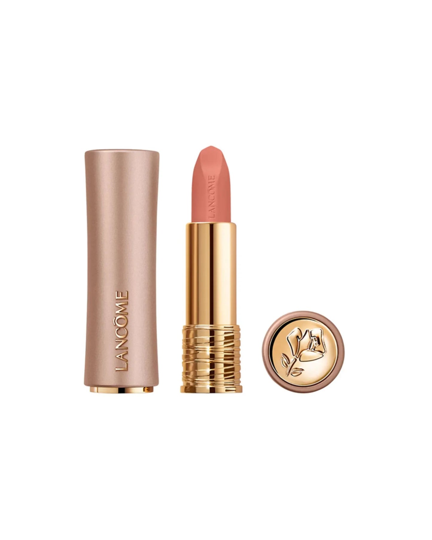 L'Absolu Rouge Intimatte Soft Matte Lipstick First Kiss