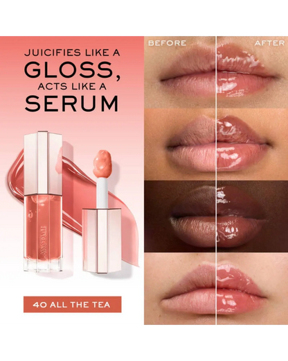 Lip Idole Juicy Lip Oil Gloss 40 All The Tea