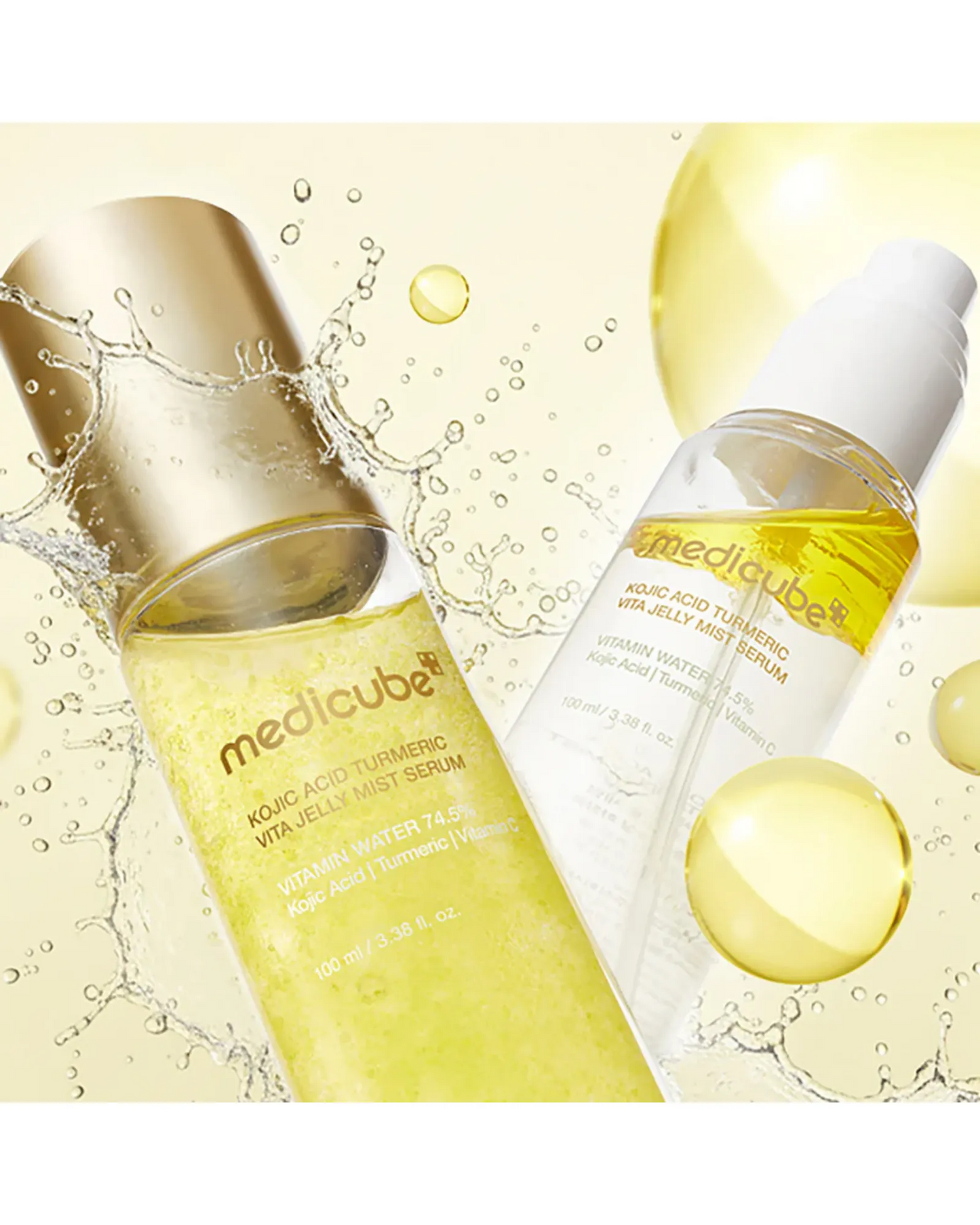 Medicube Kojic Acid Turmeric Vita Jelly Mist Serum 100ml