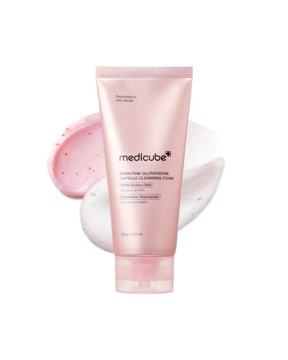 Medicube PDRN Pink Glutathione Capsule Cleansing Foam 120g