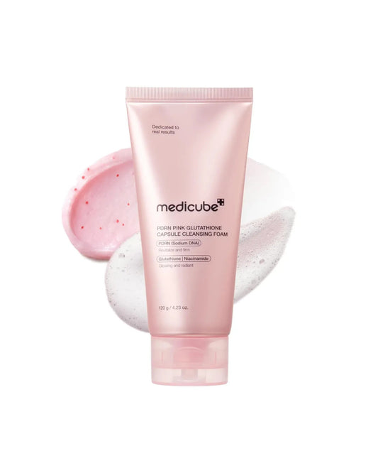 Medicube PDRN Pink Glutathione Capsule Cleansing Foam 120g