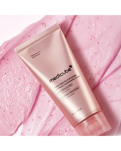 Medicube PDRN Pink Glutathione Capsule Cleansing Foam 120g