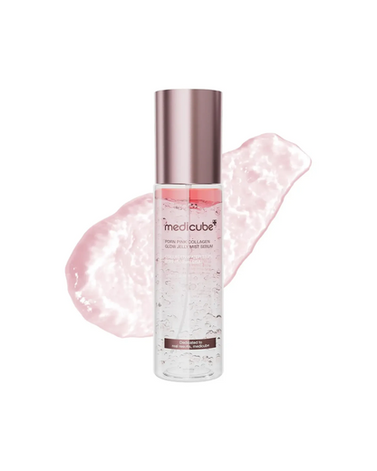 Medicube PDRN Pink Collagen Glow Jelly Mist Serum 100ml