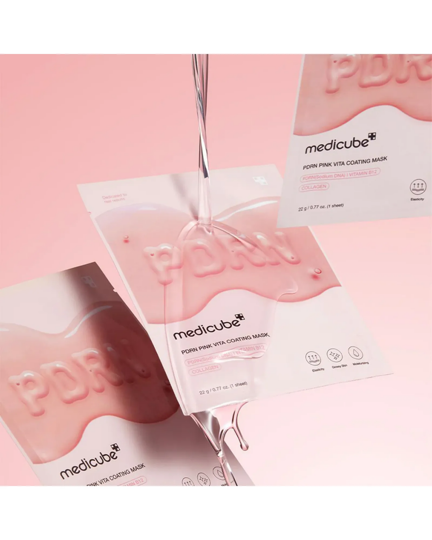 Medicube PDRN Pink Vita Coating Mask 10pk