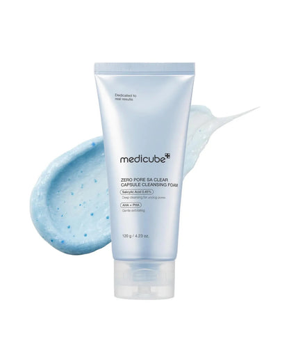 Medicube Zero Pore SA Clear Capsule Cleansing Foam 120g