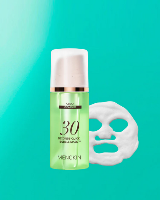 Menokin 30 Seconds Quick Bubble Mask - Clear