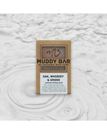 Muddy Bar Oak, Whiskey & Smoke Artisan Soap