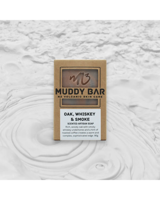 Muddy Bar Oak, Whiskey & Smoke Artisan Soap
