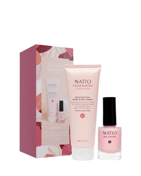 Natio Rosewater Admired Gift Set
