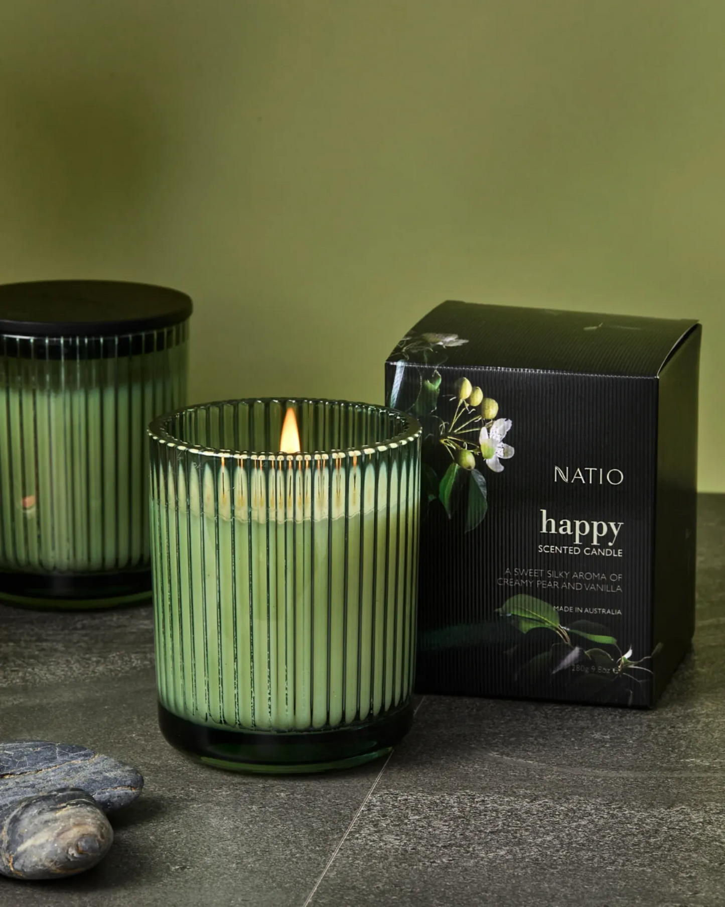 Natio Happy Scented Candle 280g
