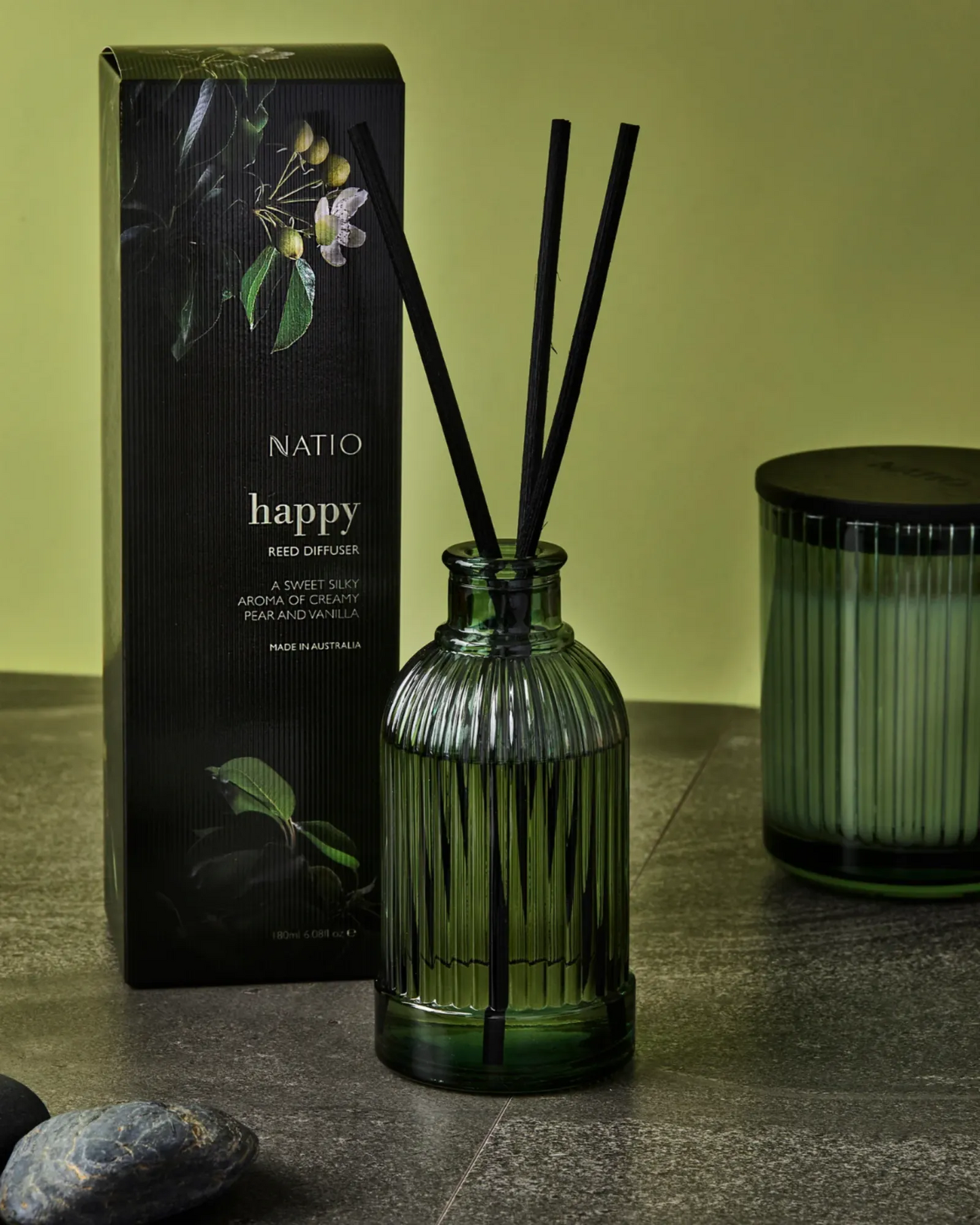 Natio Happy Reed Diffuser 180g