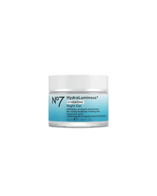 No7 HydraLuminous+ Hydrating Night Gel 50ml