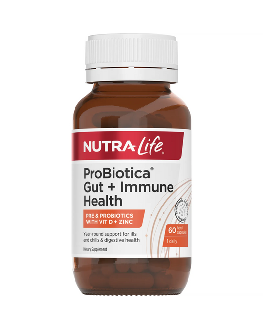 Nutra-Life ProBiotica Gut + Immune Health 60 Capsules