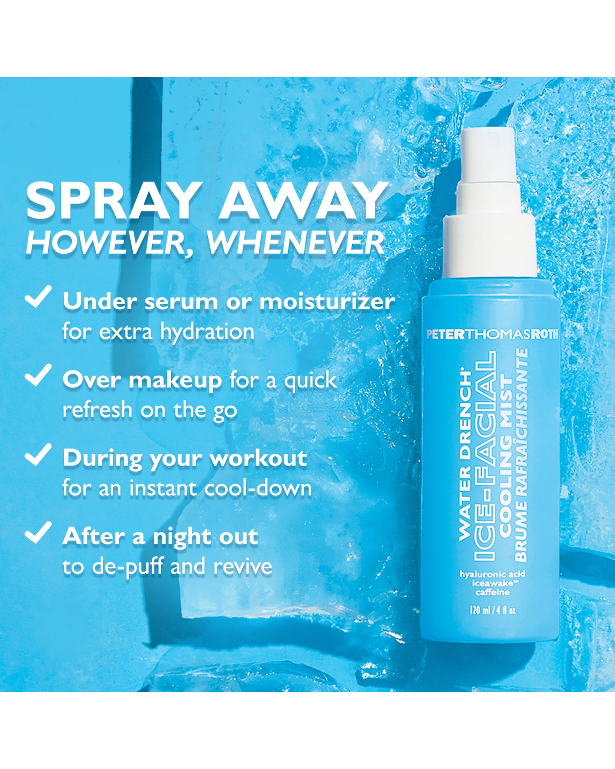 Water Drench Ice-Facial Cooling Mist 120ml