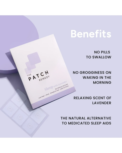 The Patch Remedy Sleep with Lavender 30pk