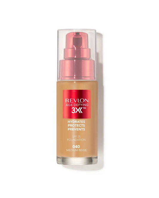Revlon Age Defying 3X Foundation Medium Beige