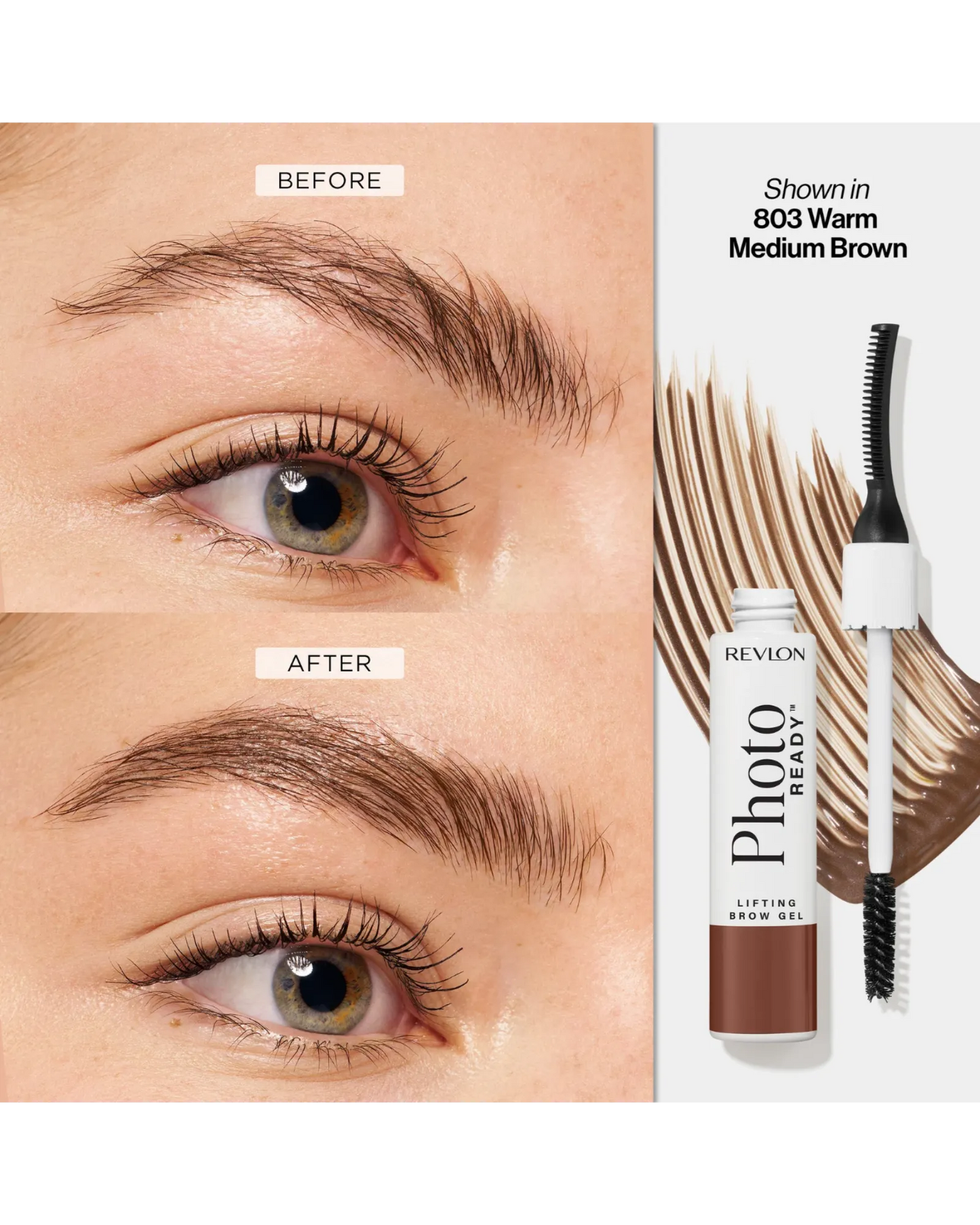 Revlon PhotoReady Lifting Brow Gel Warm Medum Brown