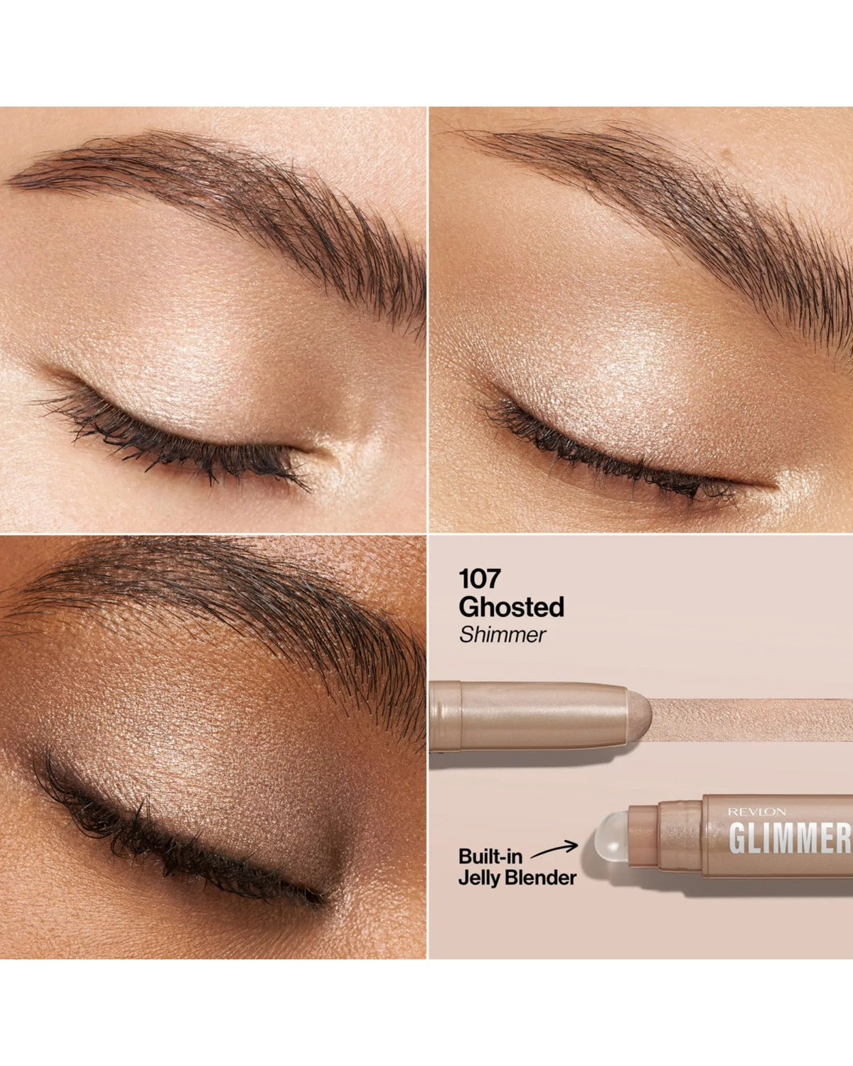Revlon Glimmer Shadow Multi-Stick Ghosted