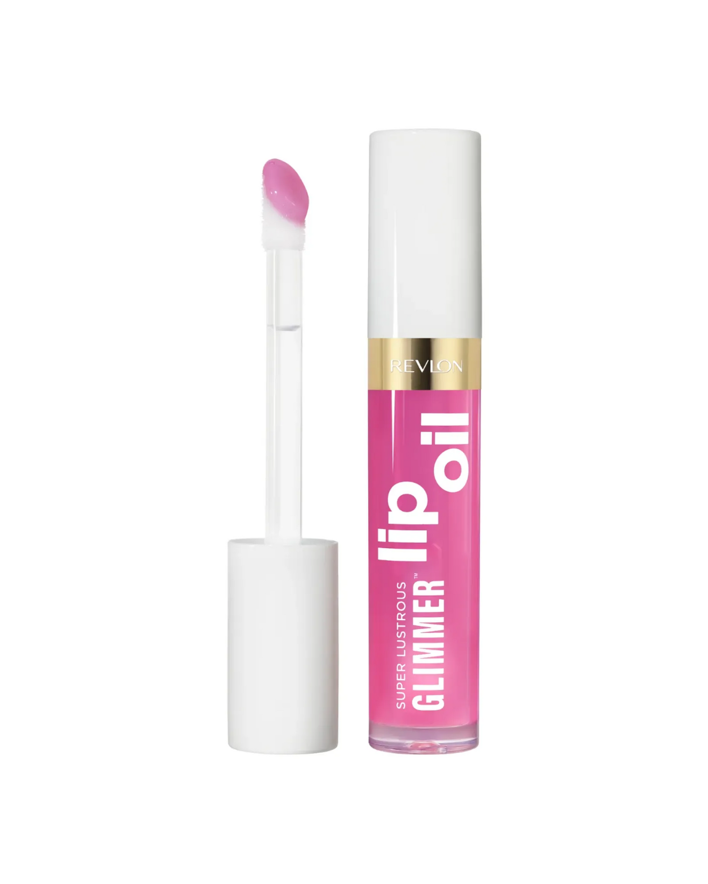 Revlon Super Lustrous Glimmer Lip Oil Gone Rose