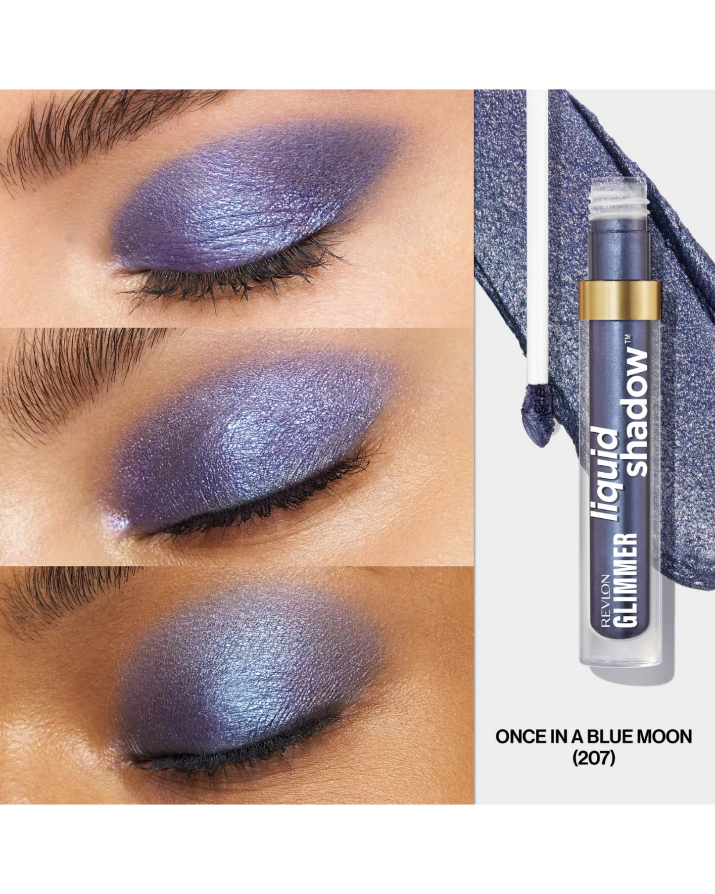 Revlon Glimmer Liquid Shadow 207 Once In A Blue Moon