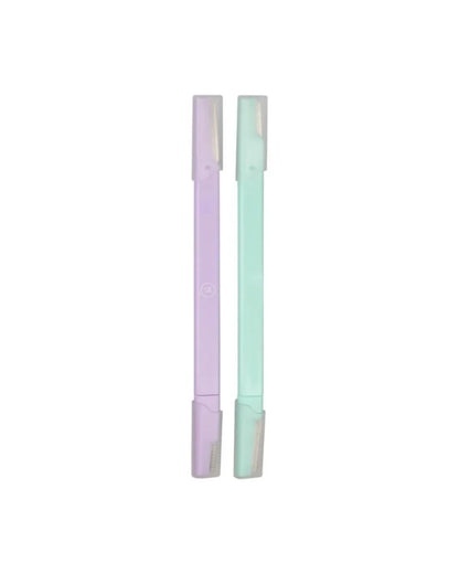 Simply Essential Facial Razors Duo