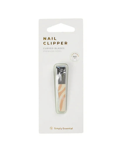 Simply Essential Nail Clipper Curved Patterned
