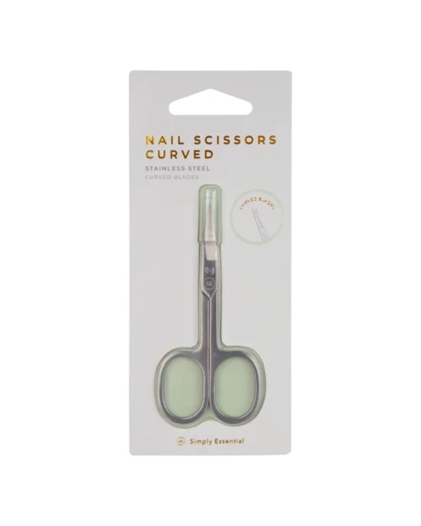 Simply Essential Nail Scissors Curved