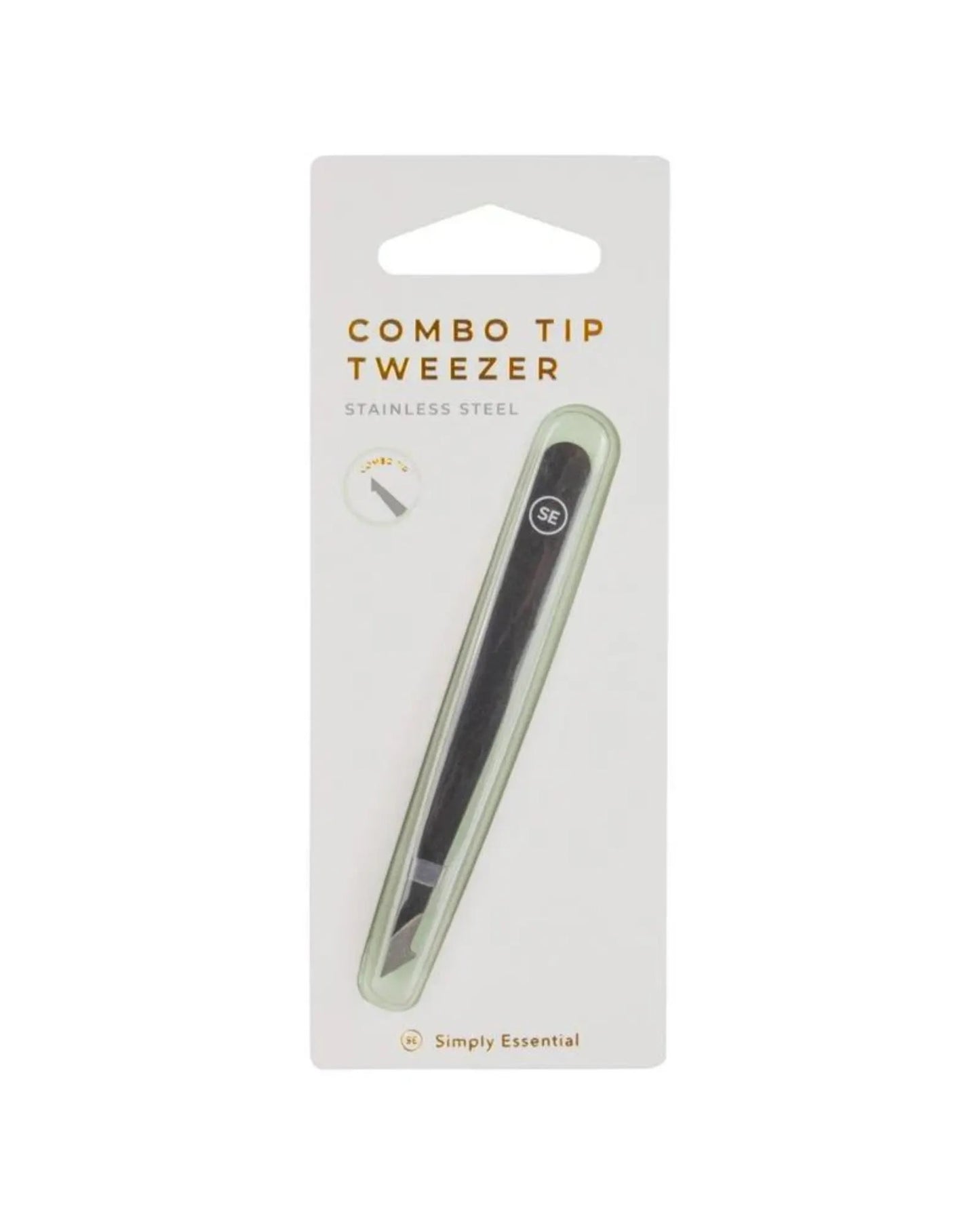 Simply Essential Tweezer Combo Tip Black