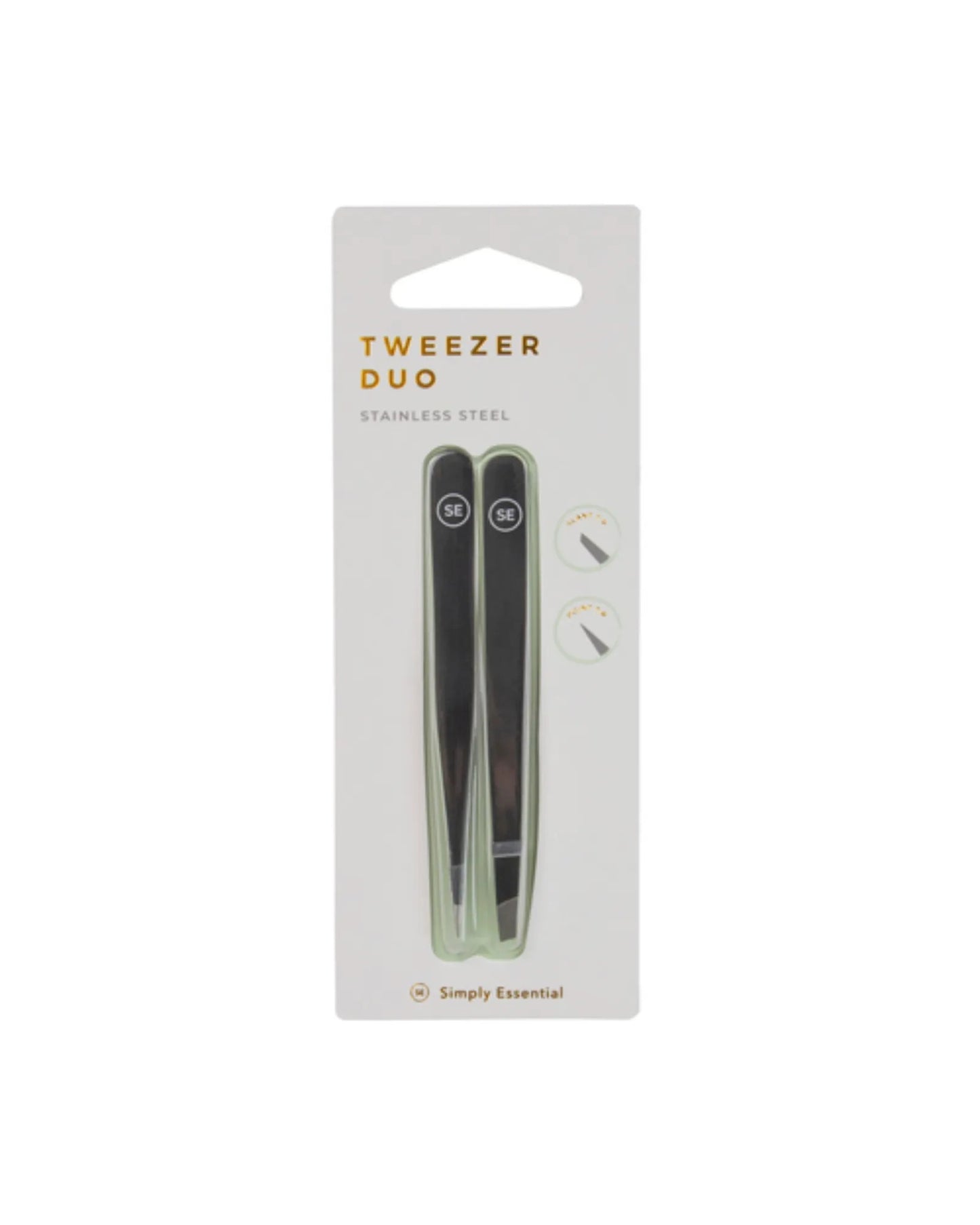 Simply Essential Tweezer Duo