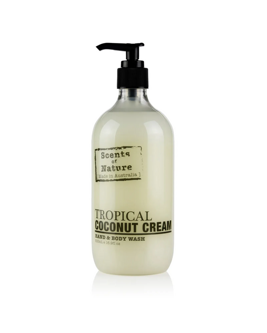Scents of Nature Tropical Coconut Cream Hand & Body Wash 500ml