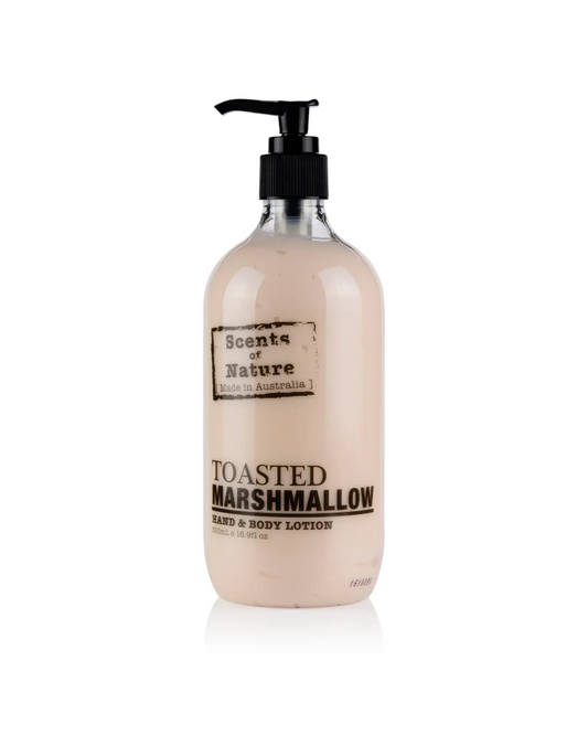 Scents of Nature Toasted Marshmallow Hand & Body Lotion 500ml